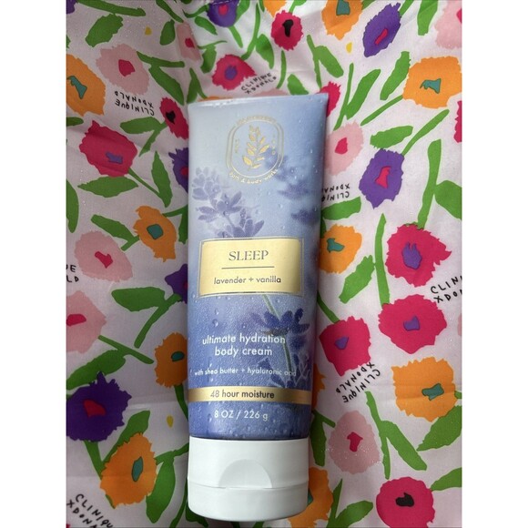 Bath & Body Works LAVENDER VANILLA  Body Cream NEW LOOK - Picture 1 of 2
